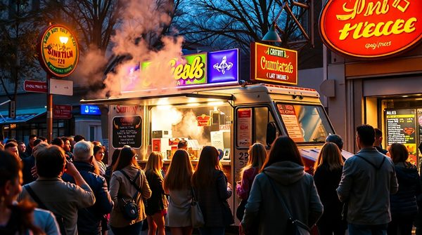 Savourez l'expérience inoubliable des food trucks gourmets